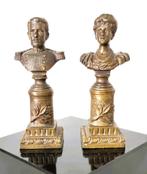 Bustes en bronze - Maison royale de Belgique, Comme neuf, Enlèvement ou Envoi