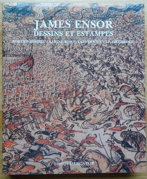 James Ensor,  Fonds Mercator, 1987, Dessins et estampes, Boeken, Kunst en Cultuur | Beeldend, Zo goed als nieuw, Schilder- en Tekenkunst