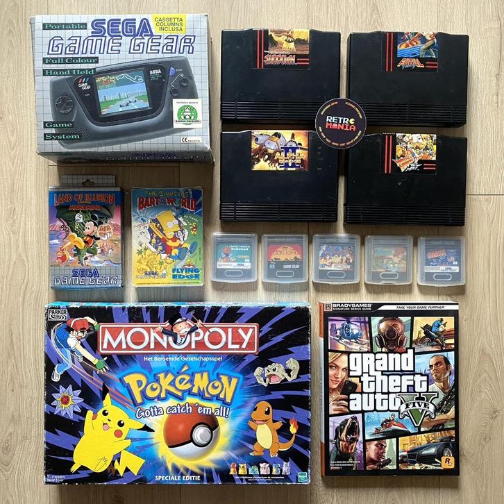 Sega Game Gear Console + Spellen, Games en Spelcomputers, Games | Sega, Zo goed als nieuw, Game Gear, Ophalen of Verzenden