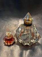 CANASTA JACQUES FATH 1 leeg fles + 1 miniature vol, Ophalen of Verzenden