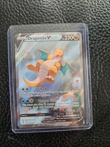 Pokemon kaart Dragoninte V beschikbaar voor biedingen
