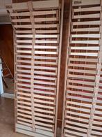 2 lattenbodems Swissflex 70cm hoofdeinde verstelbaar, Huis en Inrichting, Slaapkamer | Matrassen en Bedbodems, Ophalen, Gebruikt