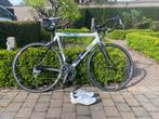 Racefiets witte Ridley Phaeton '57, 10 tot 15 versnellingen, Overige merken, Overige maten, Gebruikt