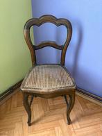 Antieke stoel met rieten zitting, Antiek en Kunst, Ophalen