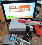 Nintendo NES action set super Mario Bros  Fonctionne parfait, Ophalen of Verzenden, Zo goed als nieuw, Met 3 controllers of meer