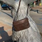 DELVAUX heuptasje of crosboddy, Ophalen of Verzenden, Zo goed als nieuw, Bruin, Overige typen