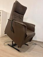 LEDEREN ELEKTRISCHE RELAXZETEL MET LIFTFUNCTIE, Huis en Inrichting, Ophalen, Zo goed als nieuw, Leer, Relaxzetel fauteuil relax zetel relaxstoel relaxfauteuil