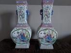2 vases chinois - en très bon état, Comme neuf, Bleu, Enlèvement, Moins de 50 cm