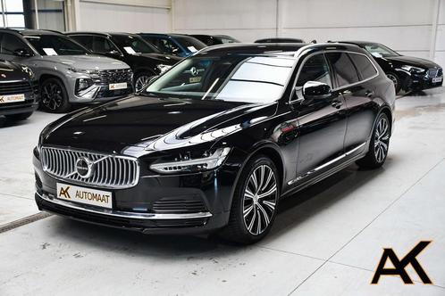 Volvo V90 2.0 T6 AWD PHEV Plus Bright -LEDER / NAVI / CAMERA, Auto's, Volvo, Bedrijf, Te koop, V90, 4x4, ABS, Achteruitrijcamera