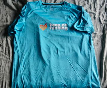 Keep on running shirt, Craft, Enlèvement ou Envoi, Bleu, Course à pied ou Cyclisme