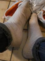 recherch paires de cho7 tennis blanches  portées, Kleding | Heren, Sokken en Kousen, Verzenden, Gedragen, Maat 43 t/m 46, Wit