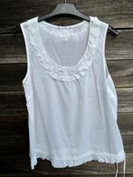 Wit Katoenen Topje In Maat 42, Vêtements | Femmes, Tops, Enlèvement ou Envoi, Comme neuf, Blanc, Taille 42/44 (L)