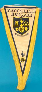 Tottenham Hotspur années 1970 belle bannière de football vin, Collections, Articles de Sport & Football, Comme neuf, Enlèvement ou Envoi