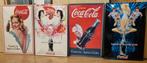 Coca-Cola metalen borden 80 eur les 4, Ophalen of Verzenden, Gebruikt