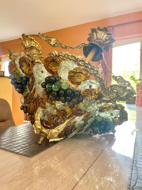 Lustre Lampe Murano Art Déco, Antiek en Kunst, Antiek | Verlichting, Ophalen