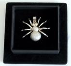 Hanger zilver spin, Handtassen en Accessoires, Antieke sieraden, Ophalen of Verzenden, Zilver, Hanger