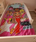 Compleet éénpersoonsbed 90x200 + extra uitschuifbaar bed!, Ophalen, Zo goed als nieuw, Wit