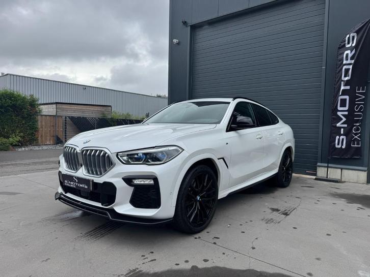 BMW X6 xDrive30d M LUCHTVERING/LASER/PANO/HK/HUD/ACC, Auto's, BMW, Bedrijf, Te koop, X6, 360° camera, 4x4, ABS, Achteruitrijcamera