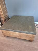Salontafel in Oost-Indische stijl, Ophalen, 50 tot 100 cm, Vierkant, 50 tot 100 cm
