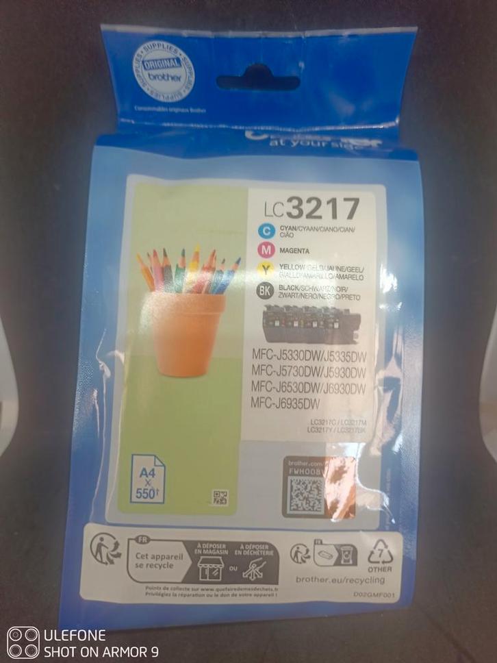 Brother LC-3217VAL, Informatique & Logiciels, Fournitures d'imprimante, Neuf, Enlèvement ou Envoi