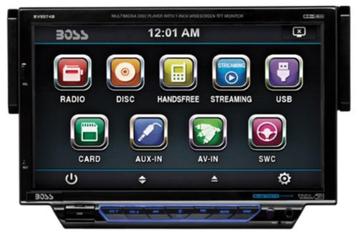Boss Audio BV8972 Single-DIN 7" Motorized Monitor, Enlèvement ou Envoi, Neuf