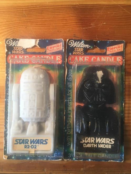 2 star wars kaarsen candle Starwars Empire Strikes bougie, Verzamelen, Star Wars, Zo goed als nieuw, Overige typen, Ophalen of Verzenden