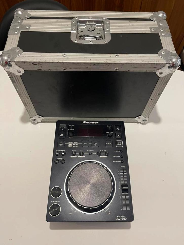 Pioneer CDJ350 + flightcase, Muziek en Instrumenten, Dj-sets en Draaitafels, Gebruikt, Pioneer, Ophalen