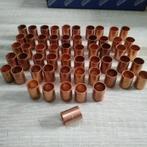 Lot de 55 manchons cuivre Ø18 à souder plomberie neufs, Enlèvement ou Envoi, Neuf, Cuivre