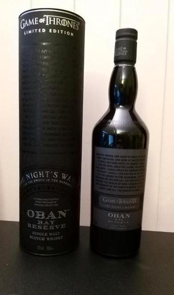 Oban Whisky game of thrones