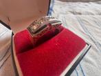 Gouden ring, Handtassen en Accessoires, Ringen, 19 tot 20, Wit, Ophalen of Verzenden, Zo goed als nieuw
