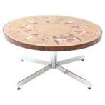 Belgium Mid-Century Modern Coffee Table with Tiles by Denisc, Ophalen