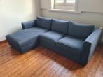 IKEA VIMLE hoekzetel met opbergruimte - donkerblauw, Ophalen, Gebruikt, Stof