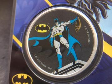 2023 Samoa - DC Comics Batman - coloured blister silver