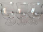 3 anciennes lunettes Duvel (pas gravées sur le fond), Enlèvement ou Envoi, Utilisé, Verre à bière