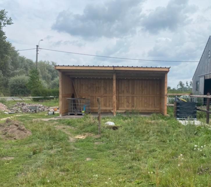 Nieuwe schuilstal van 3x6 meter, Dieren en Toebehoren, Stalling en Weidegang