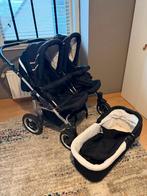Dubbele kinderbuggy met twee slaapbedjes, Autres marques, Enlèvement, Utilisé, Poussette