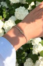 14k Gouden Tennisarmband – 2.63ct natuurlijke roze mix, Handtassen en Accessoires, Armbanden, Ophalen of Verzenden, Nieuw, Goud