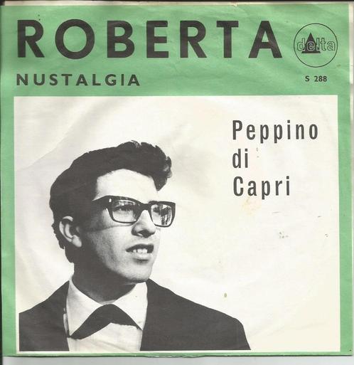 Pepino Di Capri - Roberta   - 1963 -, Cd's en Dvd's, Vinyl Singles, Single, Pop, 7 inch, Ophalen of Verzenden