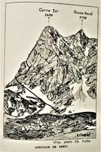 Les Aiguilles Rouges [le Massif du Mont-Blanc] - 1928, Autres types, Utilisé, Enlèvement ou Envoi