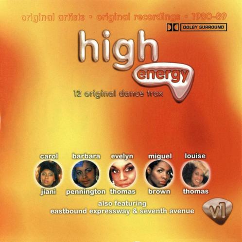 CD - High Energy v1 EVELYN THOMAS / MIGUEL BROWN e.v.a, Cd's en Dvd's, Cd's | Verzamelalbums, Ophalen of Verzenden
