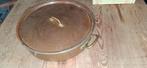 koperen professionele lage kookpot diameter 42 cm, Ophalen, Gebruikt