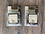 Niko RJ45 UTP stopcontact creme, Doe-het-zelf en Bouw, Elektriciteit en Kabels, Ophalen, Nieuw, Stopcontact