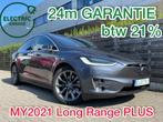 Model X Long Range PLUS 103kWh (49682 netto), Auto's, Tesla, Automaat, 421 kW, Parkeersensor, Leder