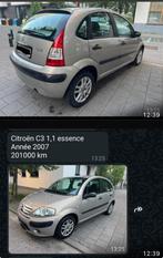 Citroën C3, Auto's, Citroën, Stof, Zwart, Beige, 5 deurs