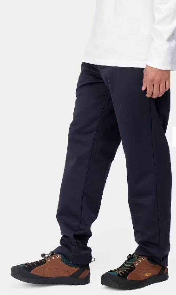 Carhartt WIP - Master broek chino 34/34, Kleding | Heren, Broeken en Pantalons, Nieuw, Maat 48/50 (M), Blauw, Ophalen of Verzenden