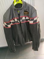 originele lederen triumph vest heren maat 58  70€, Motoren, Ophalen of Verzenden, Tweedehands, Heren