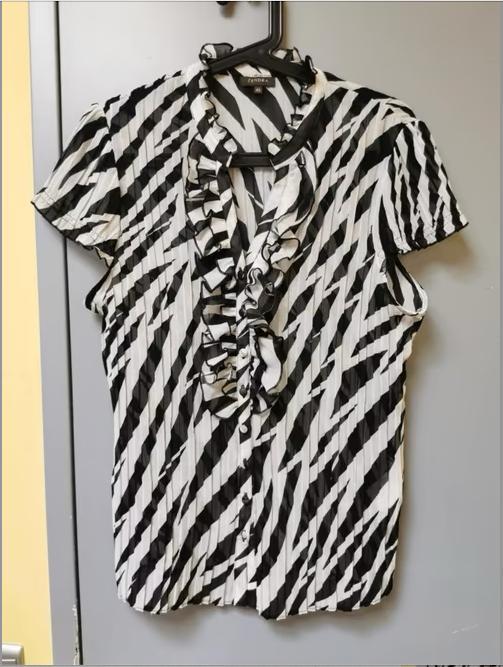 Blouse - ZENDRA - maat 42, Kleding | Dames, Blouses en Tunieken, Zo goed als nieuw, Maat 42/44 (L), Overige kleuren, Ophalen of Verzenden