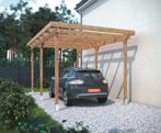 carport L. 5 x B. 3 m hout SHOWROOMMODEL, Tuin en Terras, Ophalen, Zo goed als nieuw, Carport