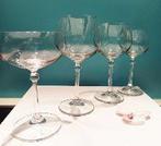 kristallen glazen set van 24 vintage 1950, Antiek en Kunst, Ophalen