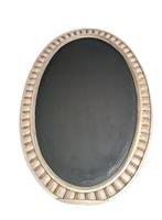 Miroir tableau ardoise baroque shabby chic, Maison & Meubles, Moins de 100 cm, Comme neuf, Enlèvement, 50 à 75 cm